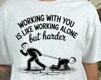 Lazy Coworker Sarcasm Design: Funny Office Clipart (SVG, PNG)