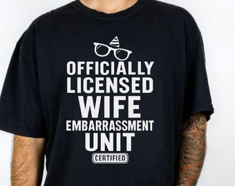 Wife Embarrassment Unit PNG SVG: Husband Humor Clipart (Digital File)