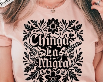Abolish ICE SVG Bundle: Chinga La Migra, Anti-Deportation Activist Design, Mexican Pride, Immigrant Rights, Political Protest svg png