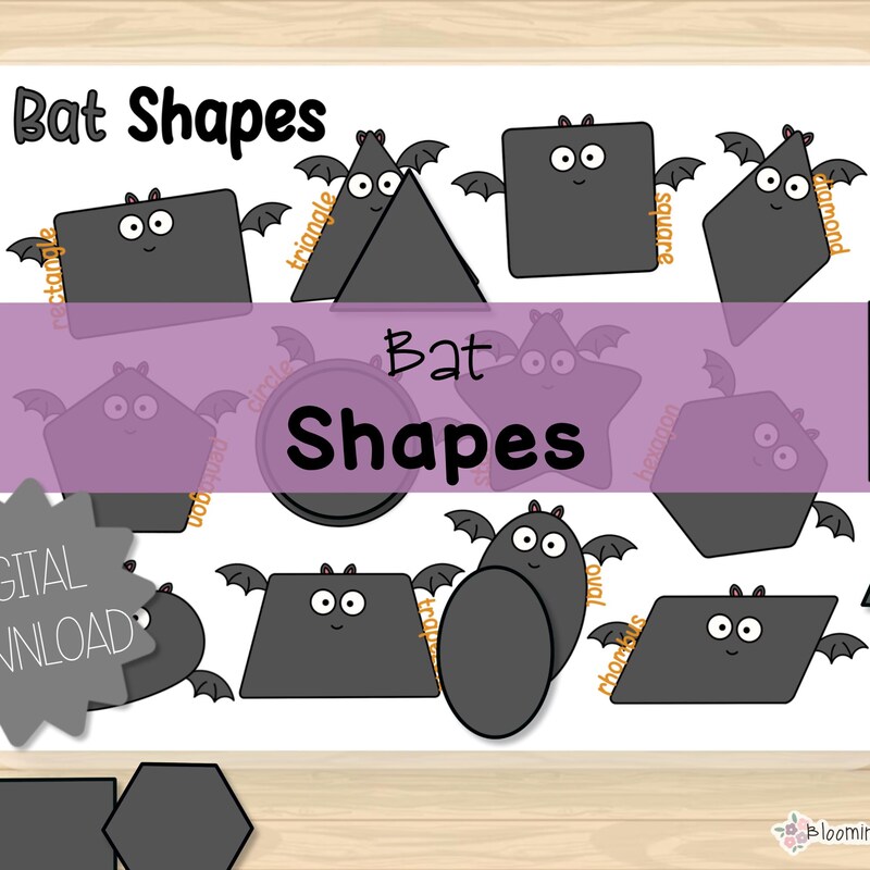 Bat Shapes - Etsy