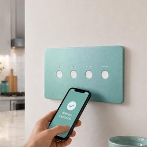 NFC Wandteller Smart Home Abzug | Tippe auf Automatik | iPhone Shortcuts & Alexa | Haushaltshilfe