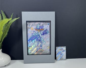 Jumbo Trading Card Wall Frame | for 5.2in to 5.7in Cards | Oversized  Pokemon TCG Display | 60 Color Custom Frame - Etsy
