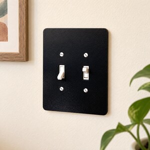 Kundenspezifische Lichtschalter-Abdeckung | Knebel & Stecker Wandteller | Optional NFC Tap Panel | SmartHome