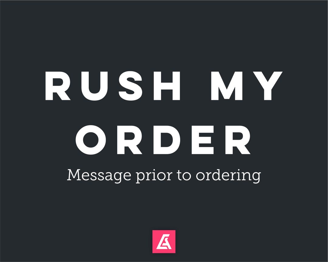 Rush My Order Add-on | Priority Processing Upgrade | Keychain & Non ...