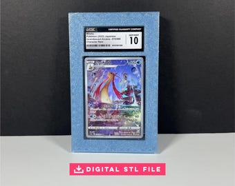 CGC Graded Card Slab Display STL | Wall Mount Holder File - Etsy