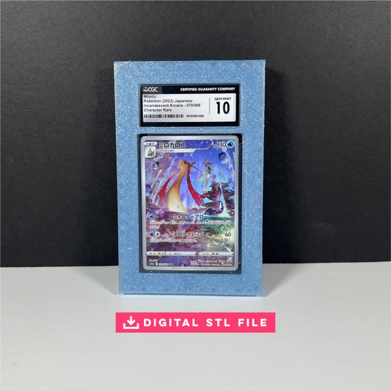CGC Graded Card Slab Display STL | Wall Mount Holder File - Etsy