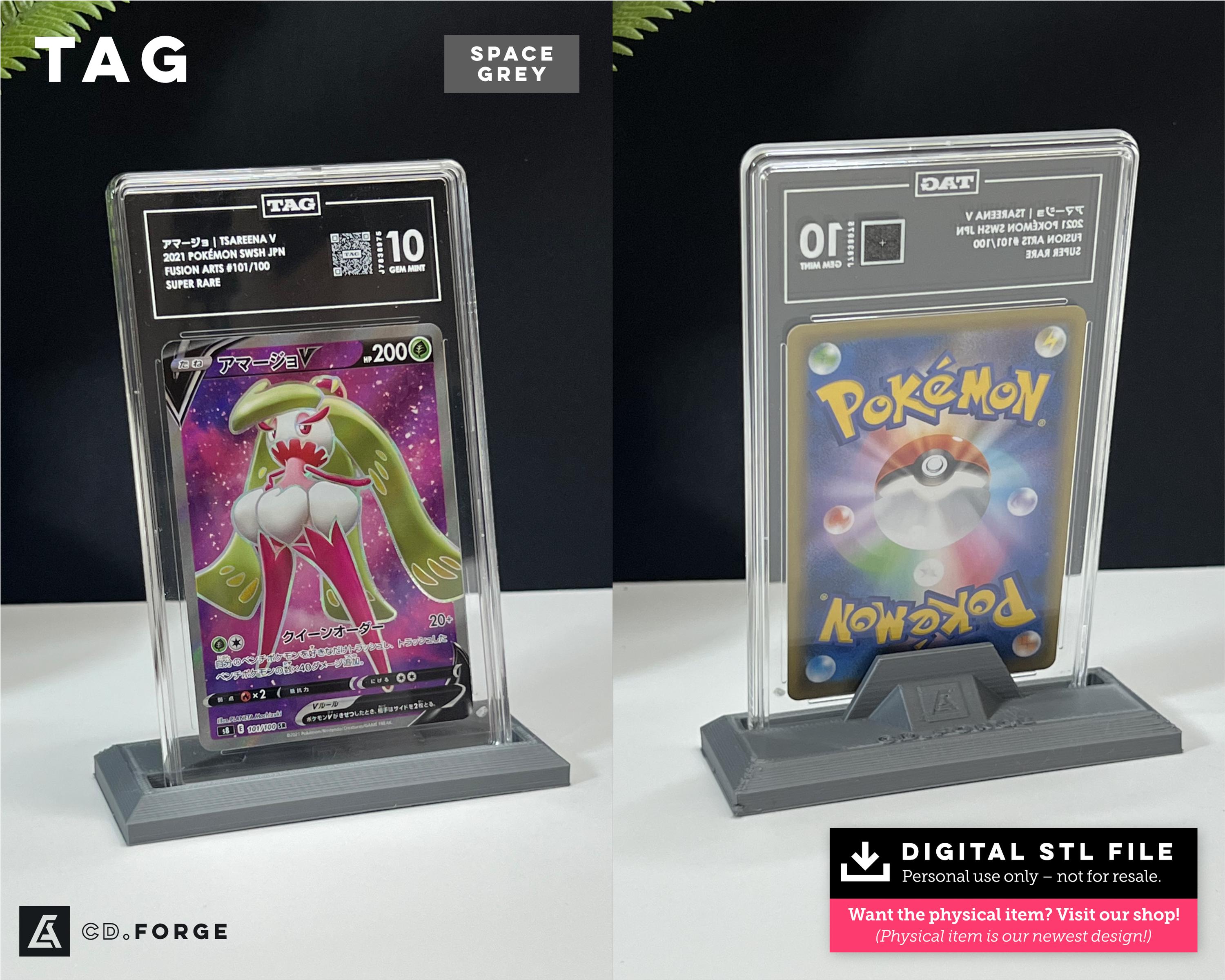 how do i get my pokemon cards psa graded Graded Card Frame Display (Fits PSA) Vertical / 10 Pack / Black