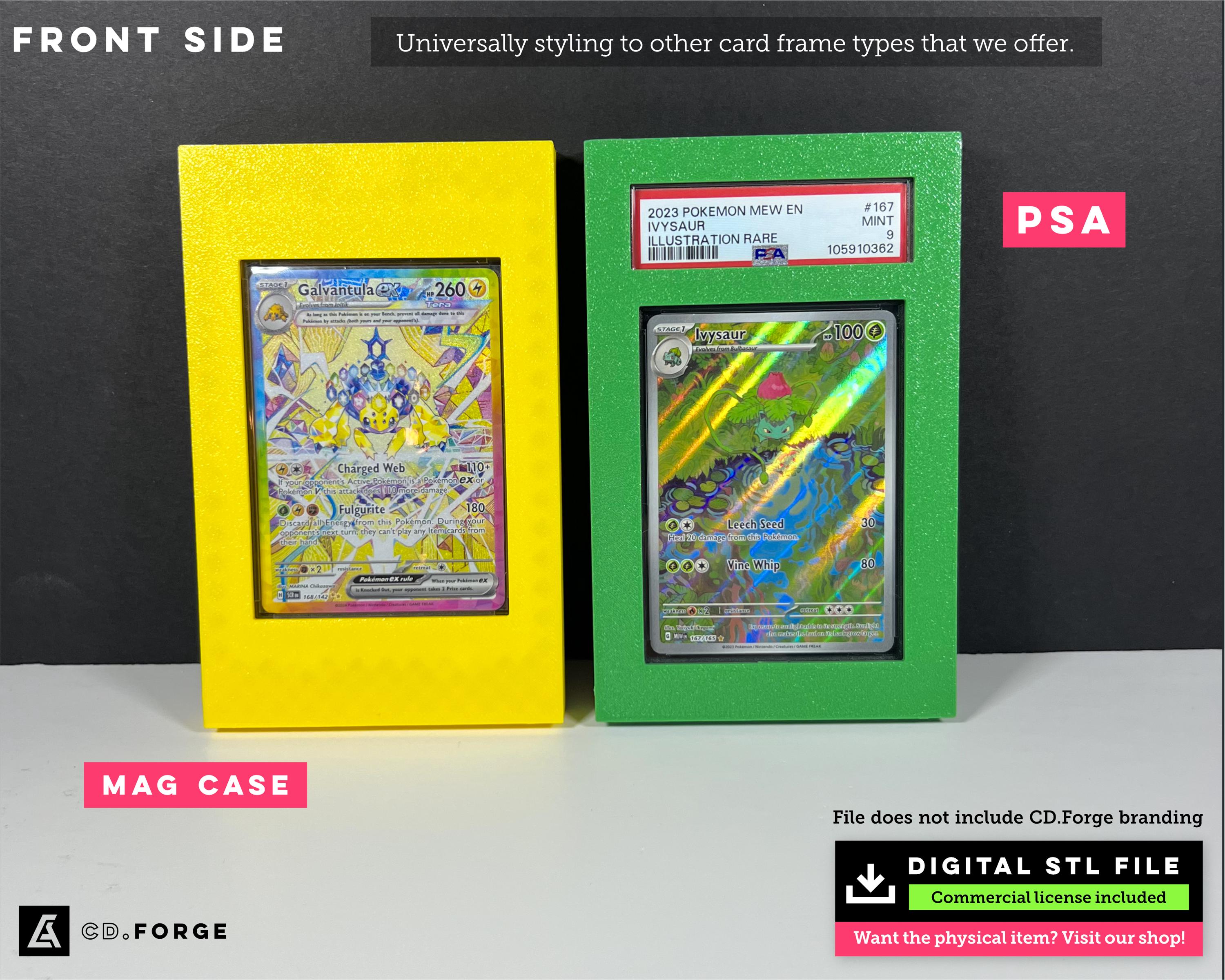 35pt Magnetic Card Frame STL (commercial Use License) | One Touch