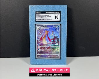 CGC Graded Card Frame STL (Personal Use License) | Slab Wall Display Mount | Digital Download