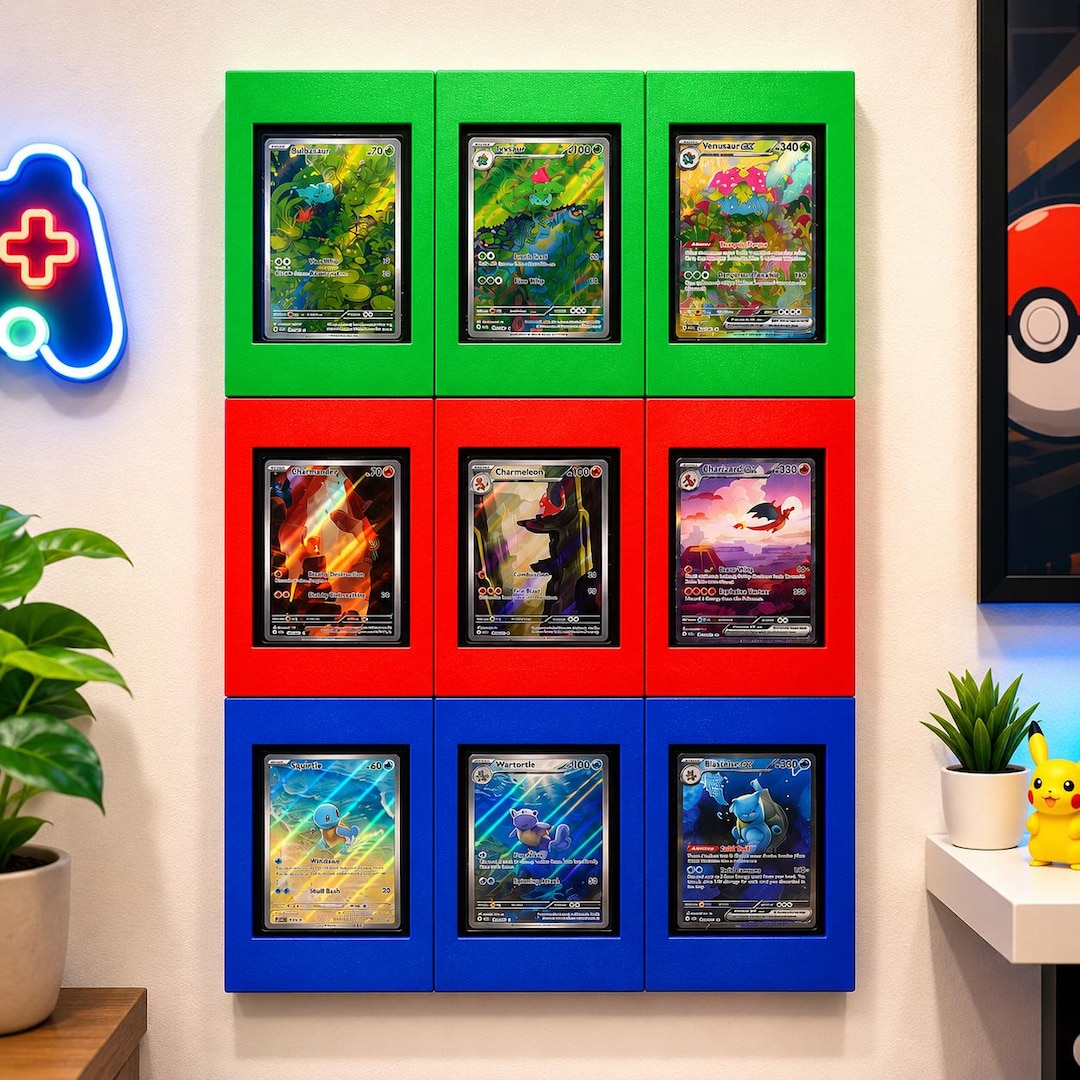 Modular Card Display Frame | Psa Cgc Bgs Tag Slab Holder | Pokemon Card ...