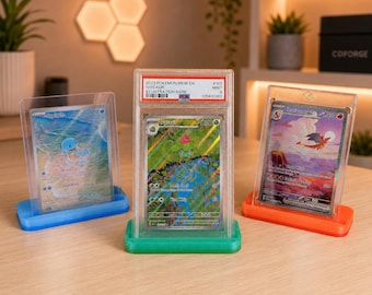 Soporte para tarjetas coleccionables / Soporte para etiquetas PSA CGC BGS / Soporte para estuches de carga superior y magnético