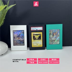 Sammelkarten Wandrahmen - 37 Farben. Passend für Psa, Cgc, Tag, Bgs, TopLoaders, und Magnetische Hüllen (35pt).