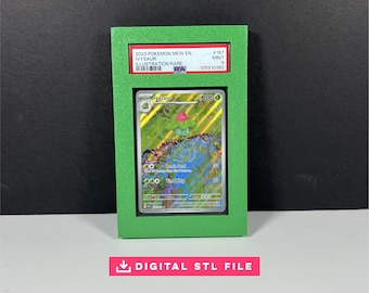 CGC Graded Card Slab Display STL | Wall Mount Holder File - Etsy