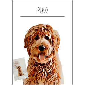 Cartoon Dog Portrait, Pet Cartoon, Cartoon Pet Portrait, Personalized Portraits, Birthday, Christmas, Gift, Digital