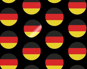 German Flag Stickers – Patriotic Germany Decals for Conservatives & Proud Germans
