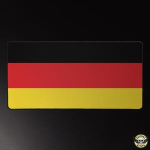 German Flag Mouse Pad Desk Mat | Germany Flag Mouse Mat | German Desk Mat – Patriotic Germany Design | Available in 3 Sizes