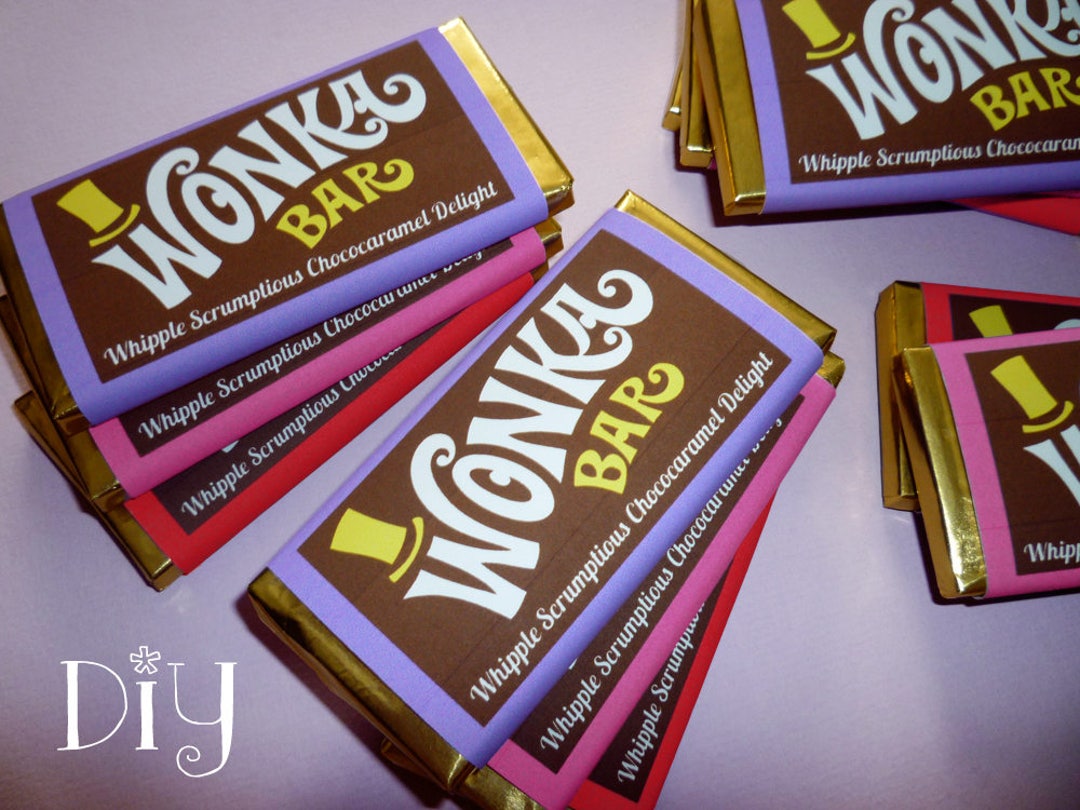 Wonka Bar Wrappers Wonka Bar Candy - Il 1080xN.1252390397 P6g6 