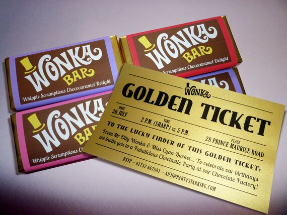 Willy Wonka Birthday Party Decorations Diy Printable Party Kit Etsy
