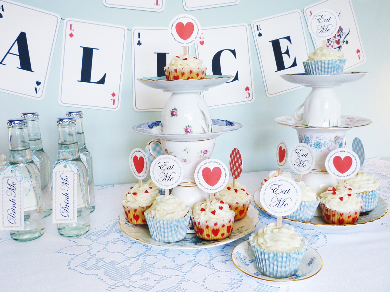 Alice in Wonderland Party Decorations & Games Printable Kit -  Norway