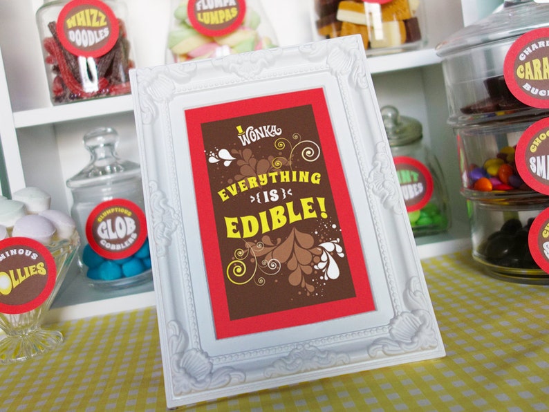 Willy Wonka quotes images for 4x6 or 5x7 picture frames Willy | Etsy