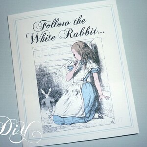 Alice in Wonderland invitation printable invite DiY personalized invitations birthday party baby shower bridal shower editable PDF file