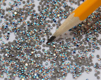 PP10 Light Amethyst AB Swarovski Strass Chatons - Artikel 1012 Erster Qualität Maschinenschliff Kristall - 36 Stück - SUPER winzig