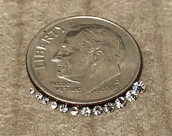 KLEINE 1 mm-1,8 mm Mix Swarovski & Machine Cut Clear Crystal Chatons Reparaturen oder Ton ALLE winzigen 50 Stück 100 Stück lose Strasssteine pp0 pp1 pp2 pp3 1 mm