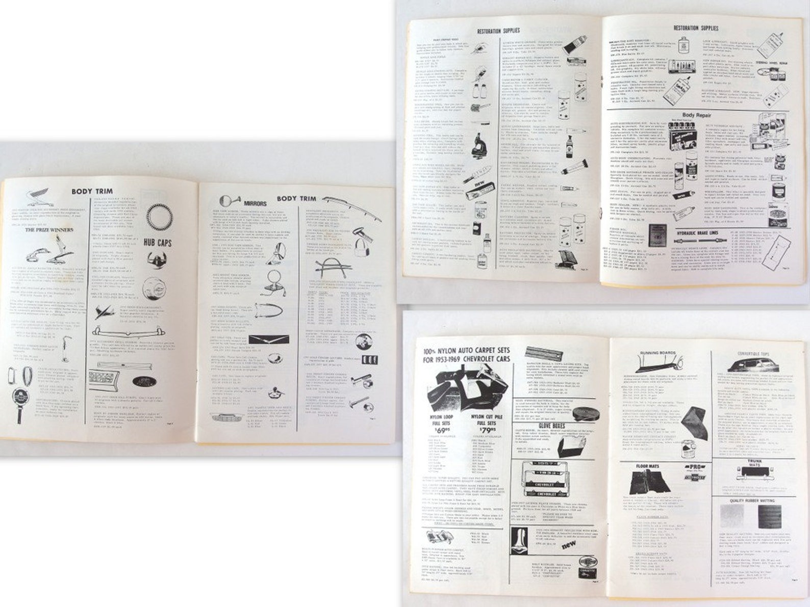 Vintage 1979 Pro Antique Auto Parts Catalog, Chevrolet Car Parts Etsy