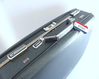 American Tourister Suitcase, Large, Hard Sided Vintage Luggage
