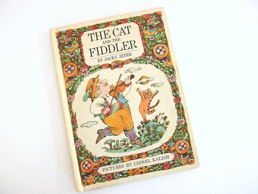 Kitty Fiddler The Cat and the Fiddler by Jacky Jeter, Vintage 1960 Book - Etsy