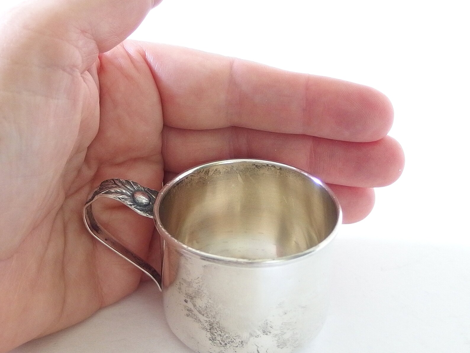 Vintage Sterling Silver Lunt 551 Baby / Juice Cup No Etsy