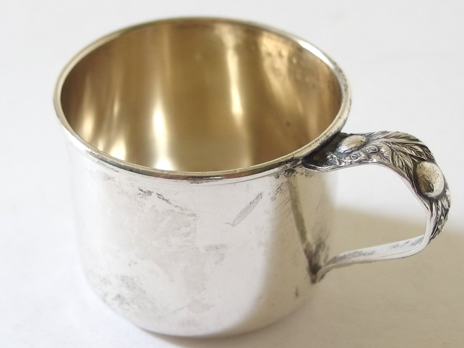 Vintage Sterling Silver Lunt 551 Baby / Juice Cup No Etsy