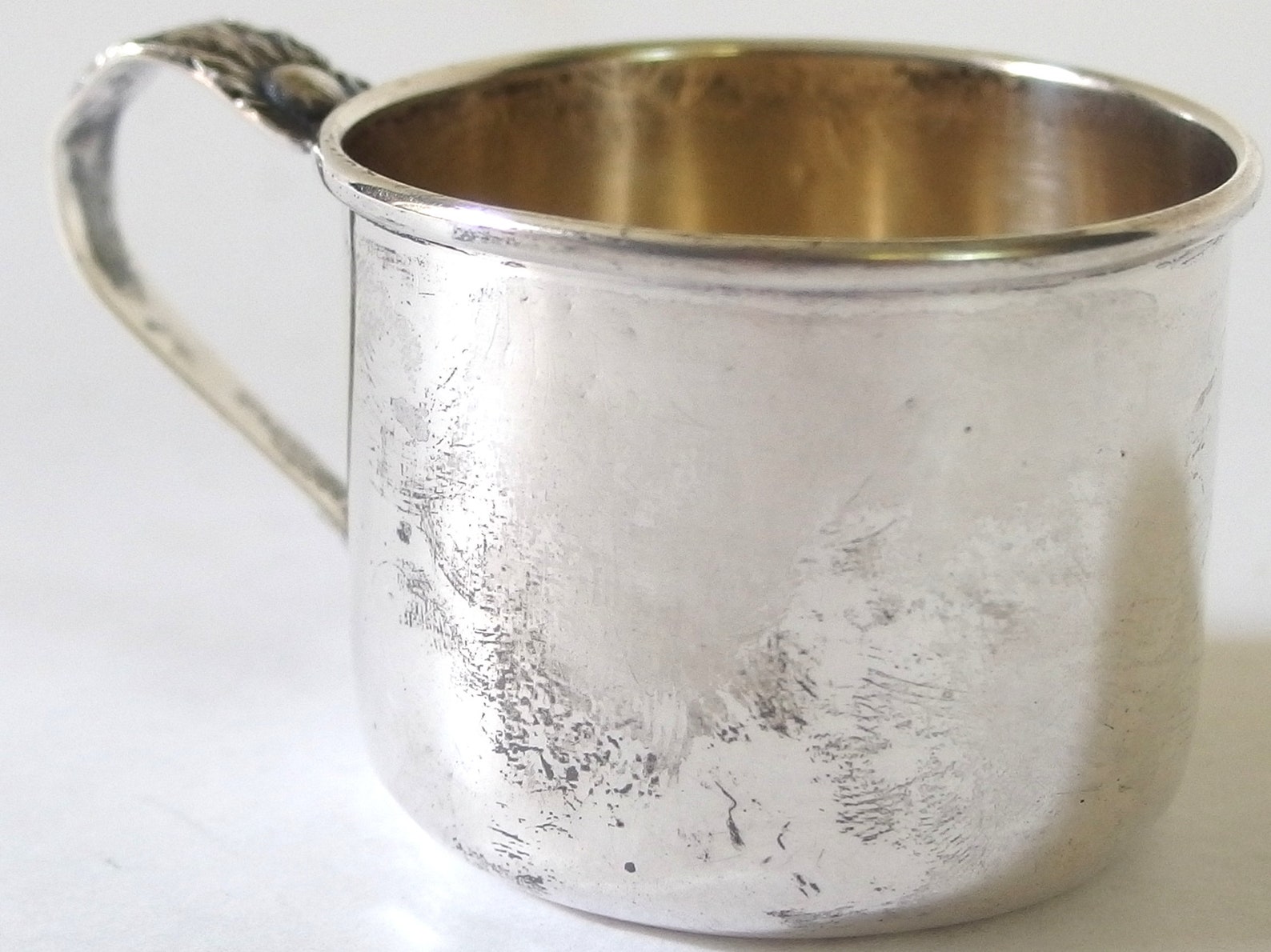 Vintage Sterling Silver Lunt 551 Baby / Juice Cup No Etsy