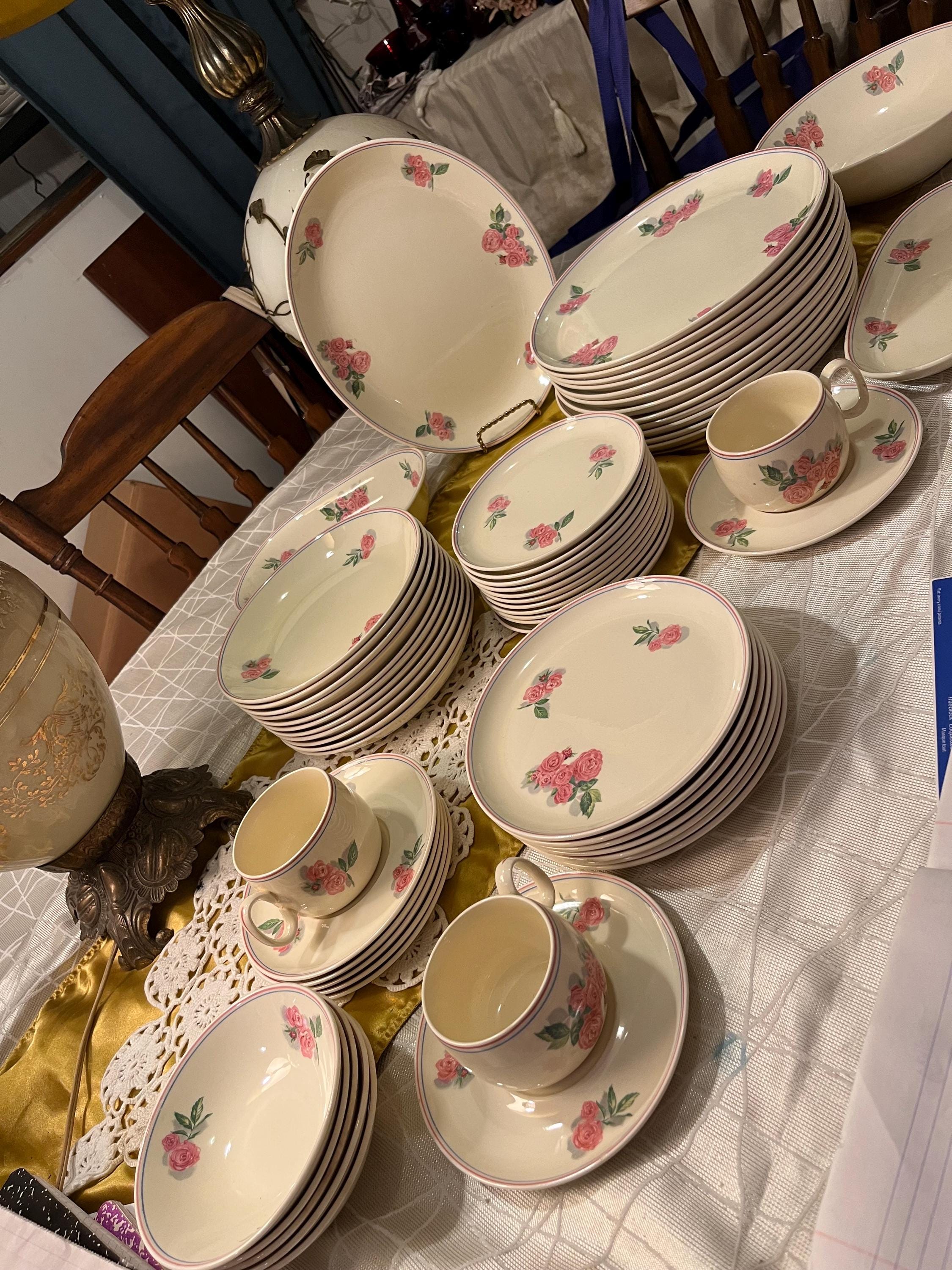 【6枚セット】    ビンテージ皿　英国製 1920s dinnerware - Etsy 日本