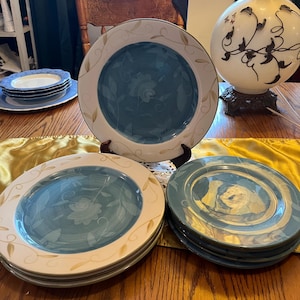 Pfaltzgraff Sefton Park 4 dinner plates 4 Salad plates
