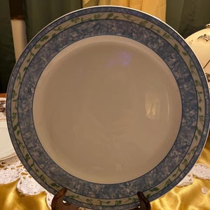 Quadrifoglio ceramic Made in Italy 10:5” plates (2)