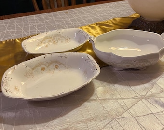 3 Seving Dishes Johnson Bros Semi Porcelain