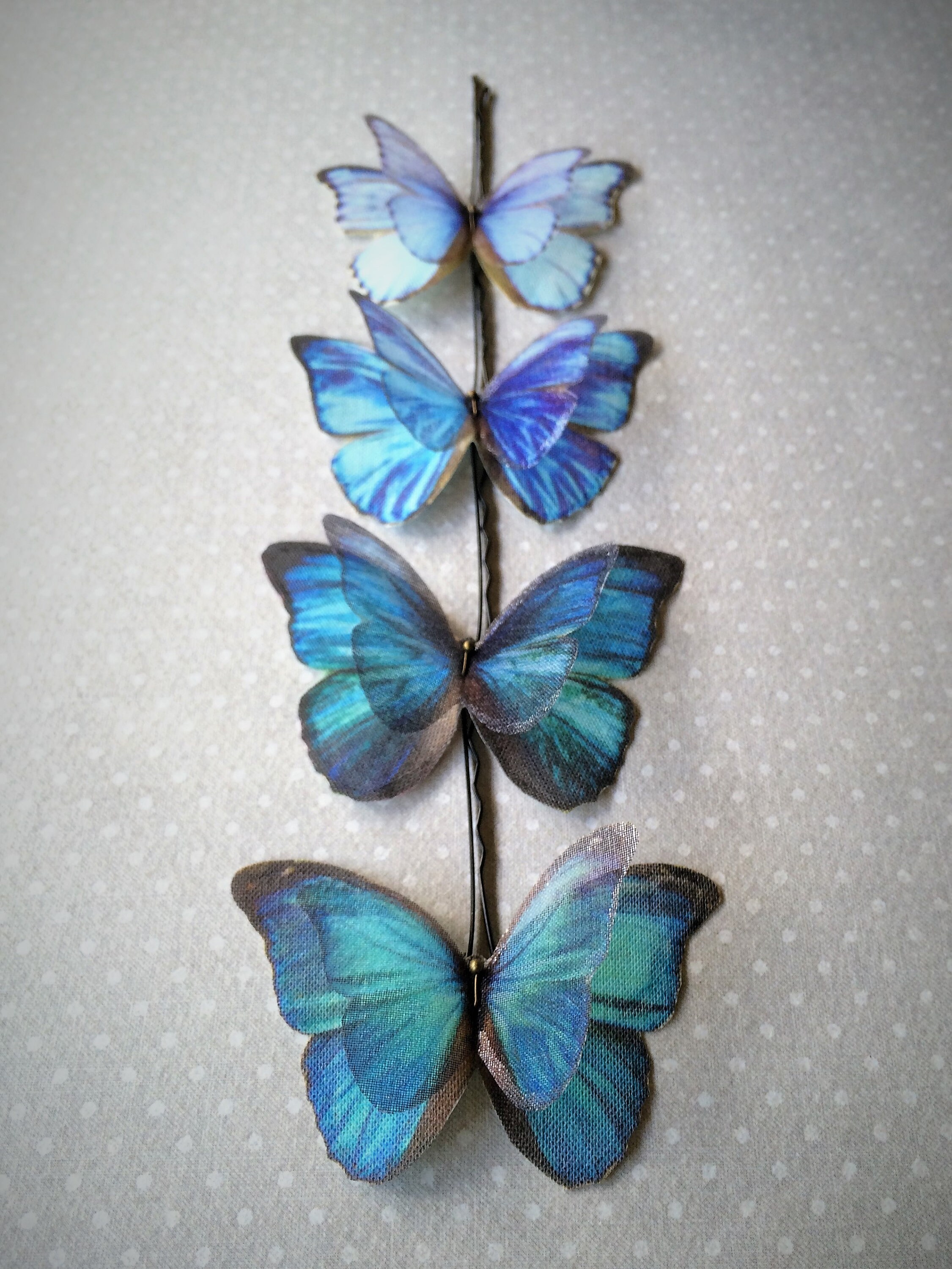 Shiro Papillon head pin 蝶々 ヘアアクセサリー