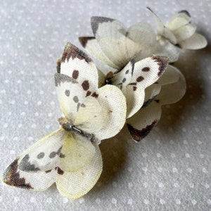 Butterfly Hair Clip, Butterfly Hair Piece, Butterfly Hair Pin, Butterfly Clips, Butterfly Barrette, Butterfly Hair Accessory, Silk Butterfly