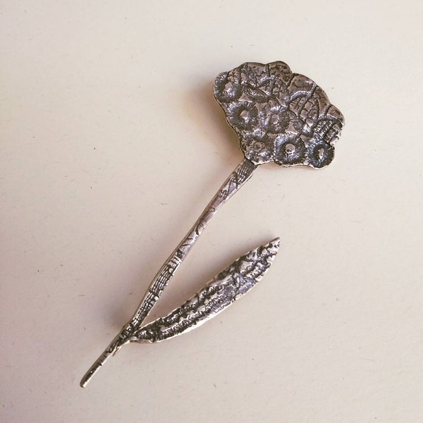 Flor grande broche/ Big flower brooch