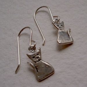 Pendientes gatitos mini con gancho