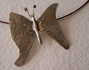 Mariposa grande colgante/ Big Butterfly necklace