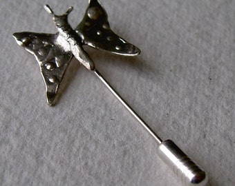 Broche pincho mariposa gotitas