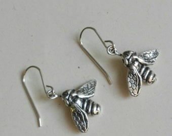 Pendientes abeja reina
