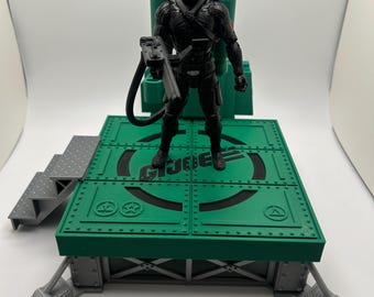 GI Joe Launch Pad with Jump Pak - 1:12 Classified Scale 3D Print - UPDATED!