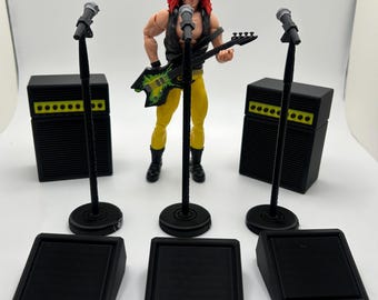 Cold Slither Amplifier/Microphones/Floor Monitors 1:12 Scale 3D Print- 2nd Set