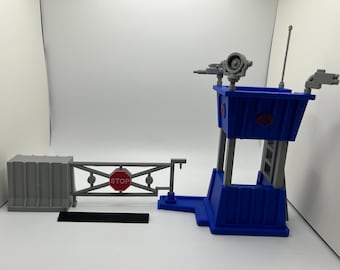 GI Joe COBRA Security Checkpoint 1:18 ARAH Scale 3D Print -With Moveable Pieces!
