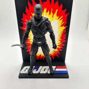 GI Joe Stand Classified 1:12 Scale 3D Printed