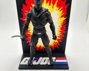 GI Joe Stand Classified 1:12 Scale 3D Printed