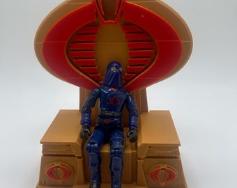 GI Joe Cobra Throne GOLD ARAH 1:18 Scale 3D Printed